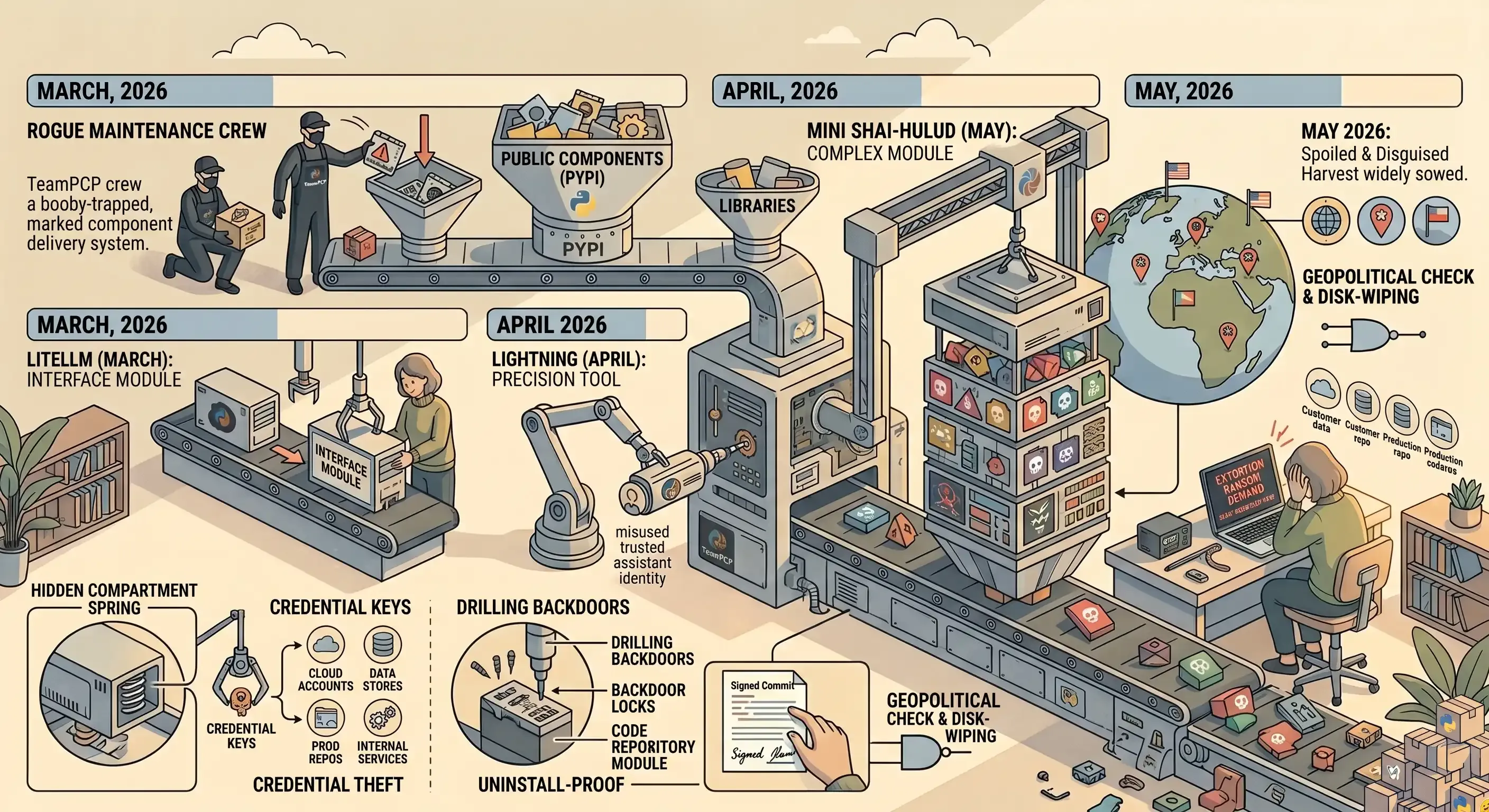 Python supply chain attack
